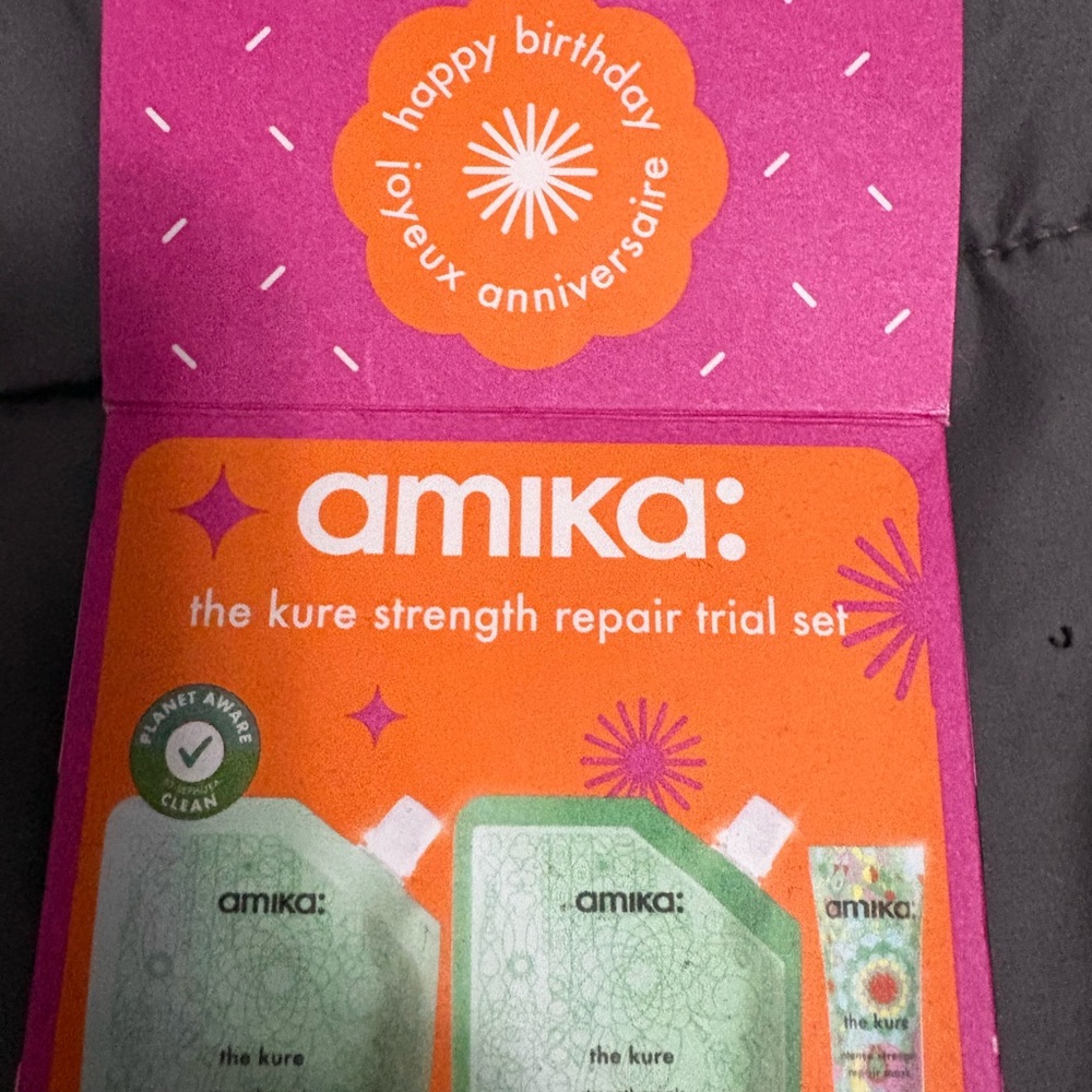 Amika The Kure Strength Repair travel set - Picture 2 of 2